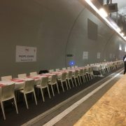Le Tunnel du Goût de BIG Lyon avait lieu hier à Lyon, la plus grande table du monde réunissait 50 chefs !