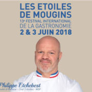 Philippe Etchebest Parrain de l’édition 2018 des Étoiles de Mougins, une bonne façon d’ouvrir davantage le festival au grand public