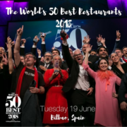 La cérémonie des 50 Best Restaurants au monde 2018 se tiendra le 19 juin à Bilbao
