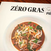 Zéro Gras – le nouveau livre du chef Jean-François Piège  » sans gras mais pas sans saveurs  » inspiré par son régime