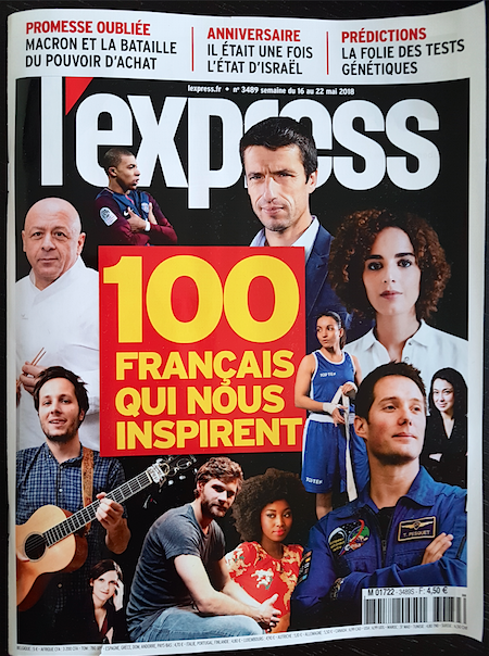 L'Express - Ces Français qui nous inspirent - Ils sont 100 parmi beaucoup  d'autres à monter la voie à suivre - Food & Sens