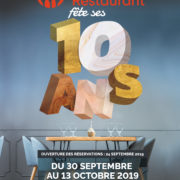 Tous Au Restaurant fête ses 10 ans – rendez-vous du 30 septembre au 13 octobre 2019