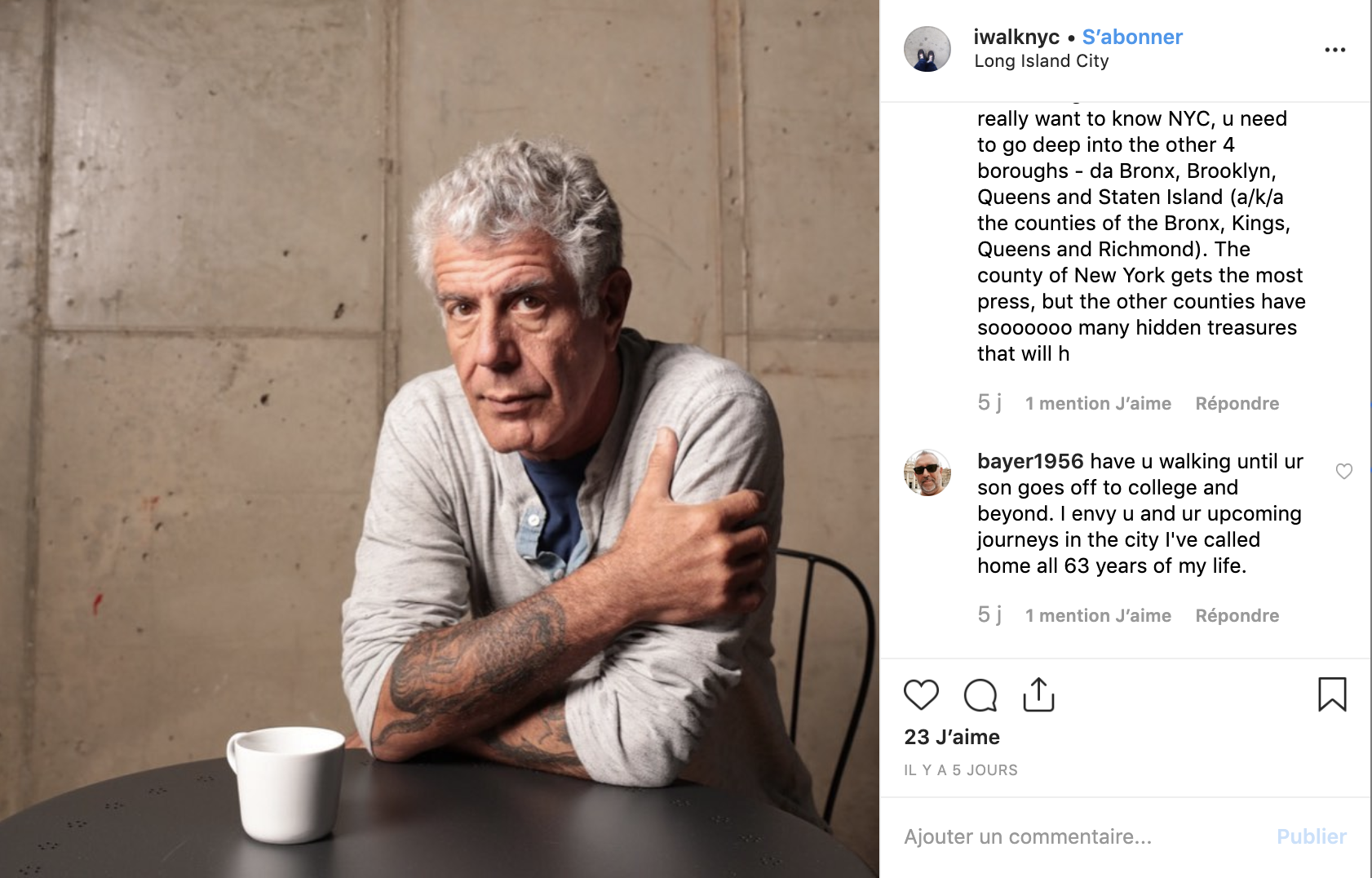 Bourdain Day Les chefs n'ont pas oublié Anthony Bourdain Food & Sens