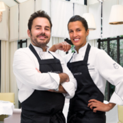 Il Carpaccio – Le Royal Monceau Raffles Paris – ouvre aujourd’hui avec 2 nouveaux chefs – Oliver Piras et Alessandra Del Favero