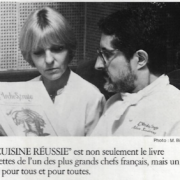 Disparition de Eventhia Senderens, avec le chef Alain son époux, ils formaient un couple mythique de la gastronomie française