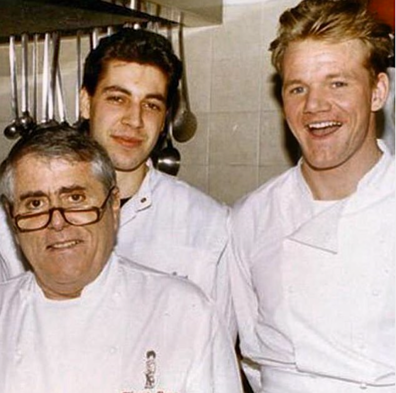 Londres - Disparition du chef français Albert Roux - Avec son frère ...