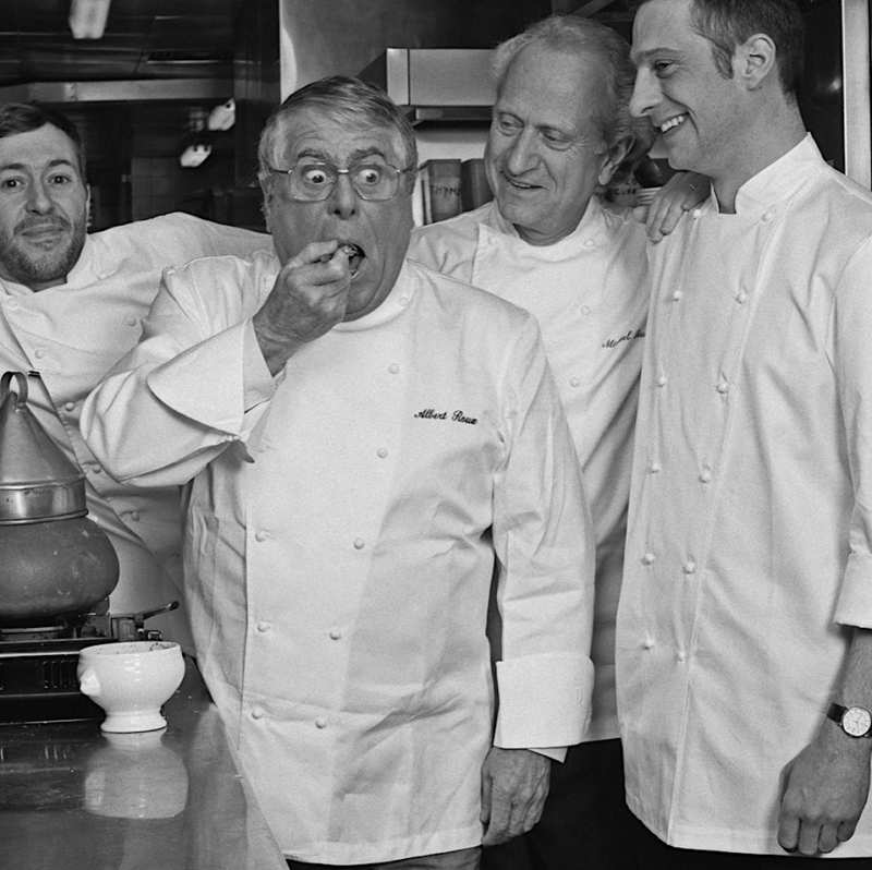 Londres - Disparition du chef français Albert Roux - Avec son frère ...