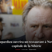Gérard Depardieu ouvrira prochainement un restaurant en Sibérie