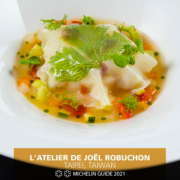 Parution du Guide Michelin Taïwan 2021 – la chef Florence Dalia décroche 2 étoiles au restaurant L’Atelier Robuchon