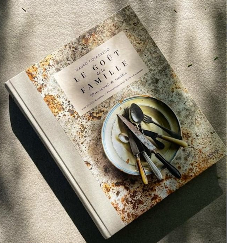 " Le Goût de la Famille " le nouveau livre du chef Mauro Colagreco