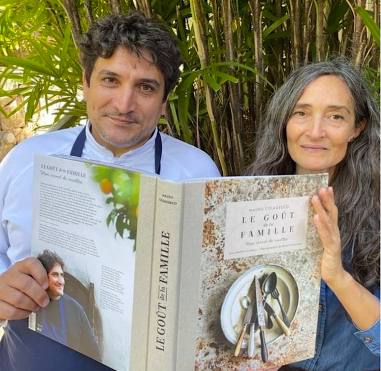 " Le Goût de la Famille " le nouveau livre du chef Mauro Colagreco
