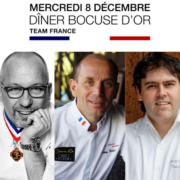 Franck Putelat organise le Dîner Bocuse d’Or, Team France – dîner gastronomique solidaire avec Serge Vieira & David Tissot