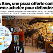 Dans ce restaurant de Kiev, une arme achetée, une pizza quatre-saisons offerte !