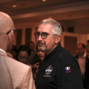 Les fromages français présentés à Dubaï devant 400 convives dont beaucoup de chefs lors de la présentation du premier guide Michelin de la destination