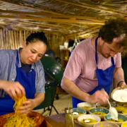 La chef Arlésienne Céline Pham en résidence « pop-up » à La Plage Mustique restaurant éco-responsable aux Grenadines