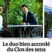 « Le Clos des Sens » sans Laurent Petit – La belle continuité avec Franck Derouet et Thomas Lorival