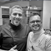 Yann Menguy annonce la reprise de la pâtisserie  » La Goutte D’Or  » par les chefs Julien Dugourd et Nicolas Crenier