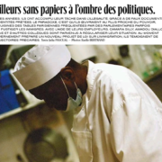 Au plus près de ces travailleurs immigrés sans-papiers qui animent les cuisines dans de nombreux restaurant à Paris