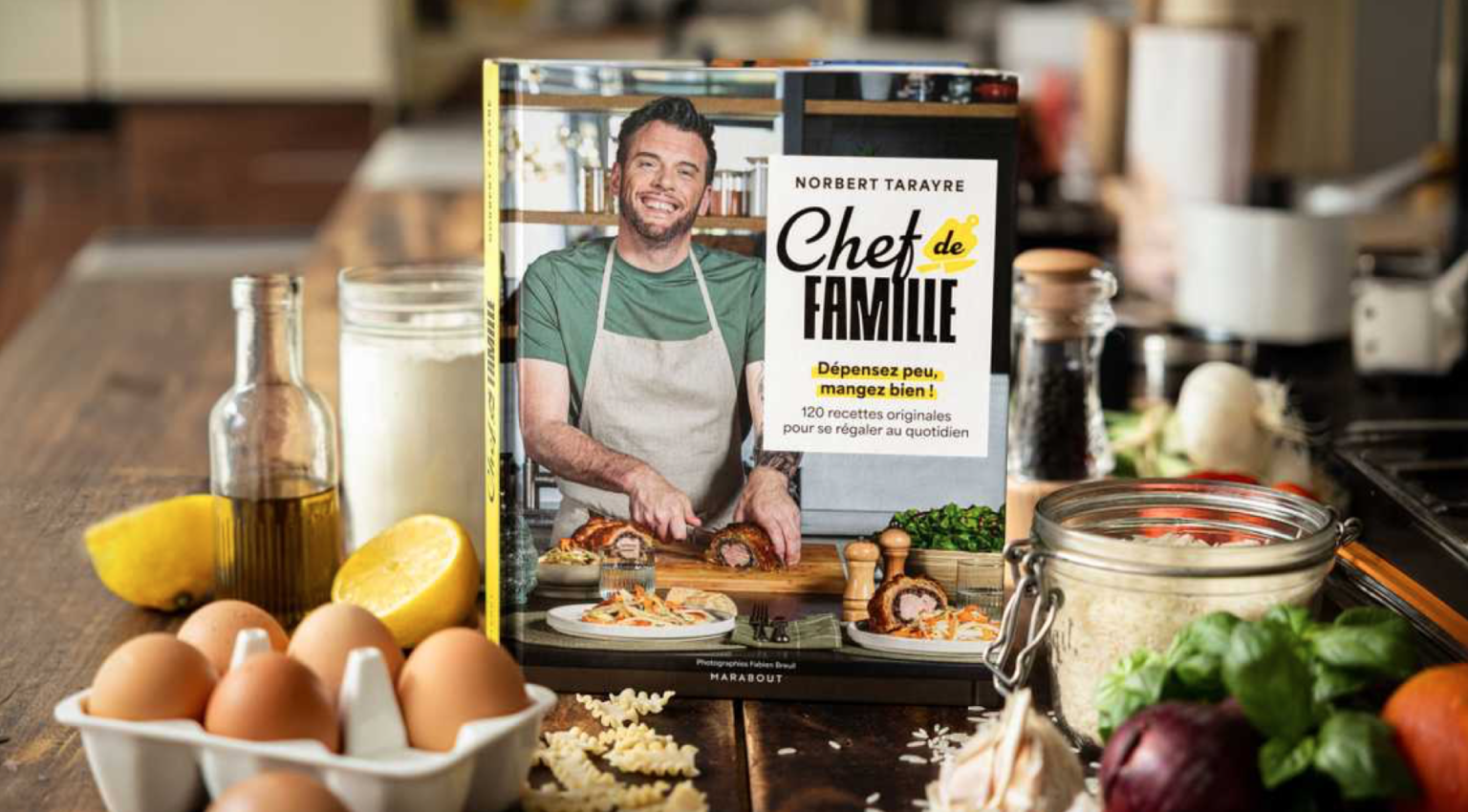 Un jour, un livre " Chef de famille" de Norbert Tarayre - Food & Sens