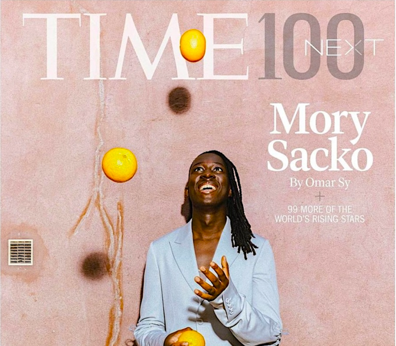 Le Chef Mory Sacko Fait La Une Du Magazine Am Ricain Time Pour Sa Liste