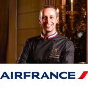 La carrière de Xavier Thuizat s’envole avec sa nomination comme Chef sommelier de Air France