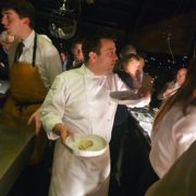 Le chef Alexandre Gauthier recevait dimanche soir les chefs « Relais & Châteaux » France à La Grenouillère